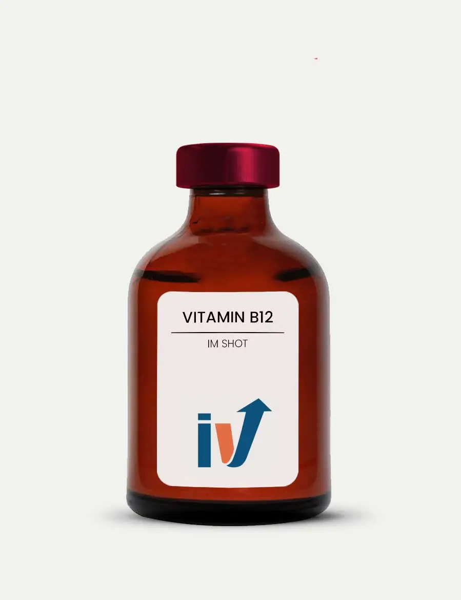 B12 Shot - Boost Energy and Metabolism - The IV Lounge
