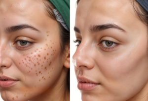 chemical peel before after