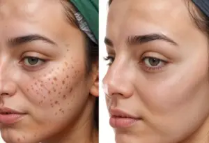 chemical peel before after